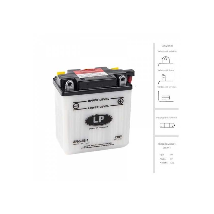 Landport Battery 6 Ah 6V