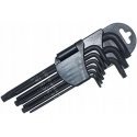 Hexagon wrench set Condor Werkzeug C1121/7 9 pcs. Hexagon wrench set Condor Werkzeug C1121/7 9 pcs.