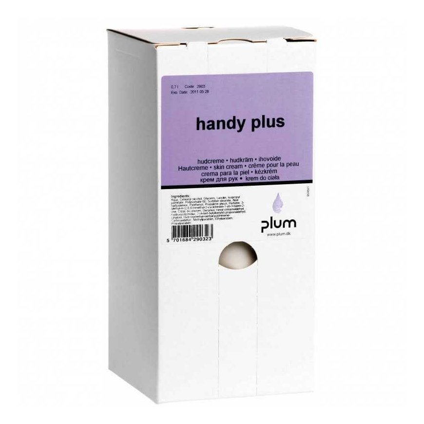 Hand cream after work PLUM Handy Plus 0.7L – 2