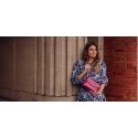 Vuch Women's leather crossbody bag Leyra Wine Vuch Women's leather crossbody bag Leyra Wine