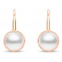 Brilio Silver Rose gold earrings with freshwater pearls EA1140R Brilio Silver Rose gold earrings with freshwater pearls EA1140R
