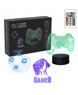 Manta SNL122RGB LED lamp Light decoration Game 2 RGB 3D