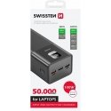 Swissten 22013942 akupank Liitiumpolümeer (LiPo) 50000 mAh Must Swissten 22013942 akupank Liitiumpolümeer (LiPo) 50000 mAh Must