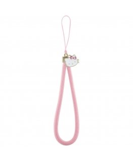 Zawieszka na telefon Hello Kitty Nylon Cord Kitty Head różowy