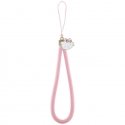 Zawieszka na telefon Hello Kitty Nylon Cord Kitty Head różowy Zawieszka na telefon Hello Kitty Nylon Cord Kitty Head różowy
