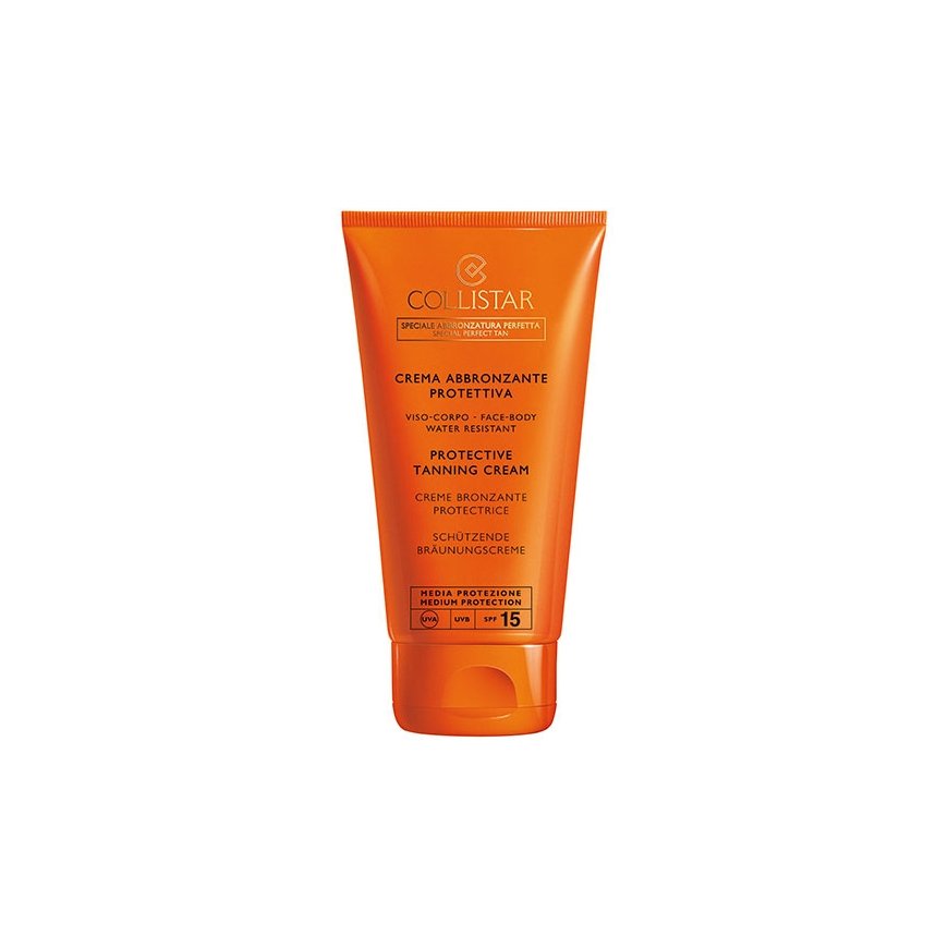 Collistar Protective Tanning Cream SPF15 Aurinkorasva Kasvot & vartalo 15 Aikuiset
