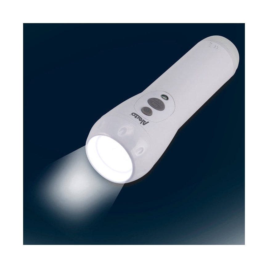Alecto ATL-110 taskulamp Must, Valge LED – 2