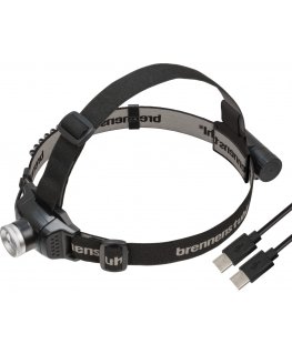 Brennenstuhl 1177300010 kabatas baterija Melns, Pelēks Pieres lukturis LED