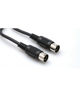 Hosa Technology 5-pin DIN/5-pin DIN audio cable 3.05 m Black