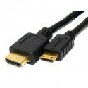 Akyga AK-HD-10M HDMI-kaapeli 1 m HDMI-tyyppi A (vakio) HDMI Type C (Mini) musta Akyga AK-HD-10M HDMI-kaapeli 1 m HDMI-tyyppi A (vakio) HDMI Type C (Mini) musta