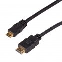 Akyga AK-HD-10M HDMI кабель 1 m HDMI Тип A (Стандарт) HDMI Type C (Mini) Черный Akyga AK-HD-10M HDMI кабель 1 m HDMI Тип A (Стандарт) HDMI Type C (Mini) Черный