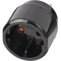 Brennenstuhl 1508450 адаптер сетевой вилки Тип C (Europlug) Тип A Черный Brennenstuhl 1508450 адаптер сетевой вилки Тип C (Europlug) Тип A Черный