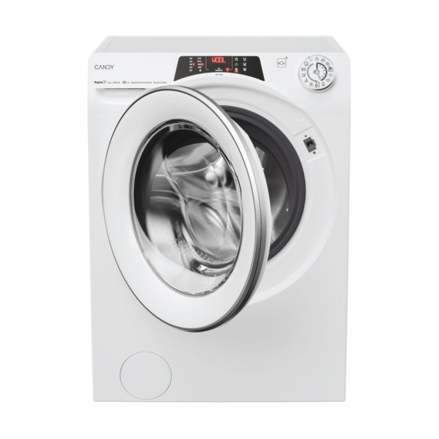 Candy RapidÓ RO4 274DWMS7/1-S skalbimo mašina Pakraunama per priekį 7 kg 1200 RPM Balta – 2