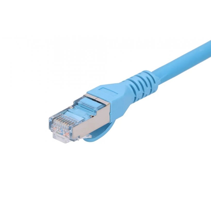 Extralink EX.6594 verkkokaapeli Sininen 10 m Cat6a SF/UTP (S-FTP) – 3