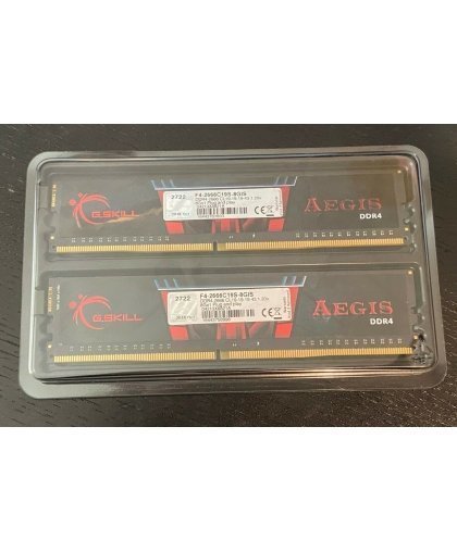 G.SKILL Aegis F4-2666C19S-8GIS memory (DDR4 1 x 8 GB 2666 MHz CL19) – 3