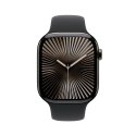 Apple Watch Series 10 GPS + Cellular 46mm Slate Titanium Case with Black Sport Band - M/L Apple Watch Series 10 GPS + Cellular 46mm Slate Titanium Case with Black Sport Band - M/L
