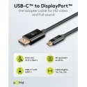Goobay USB-C to DisplayPort Cable 4K at 60 Hz, 1 m | Goobay USB-C to DisplayPort Cable 4K at 60 Hz, 1 m |
