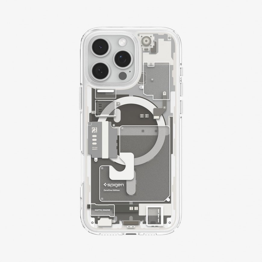 Spigen Ultra Hybrid Zero One (MagFit) чехол для мобильного телефона 16 cm (6.3") Крышка Титановый, П