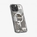 Spigen Ultra Hybrid Zero One (MagFit) mobile phone case 16 cm (6.3") Cover Titanium, Transparent, Wh Spigen Ultra Hybrid Zero One (MagFit) mobile phone case 16 cm (6.3") Cover Titanium, Transparent, Wh