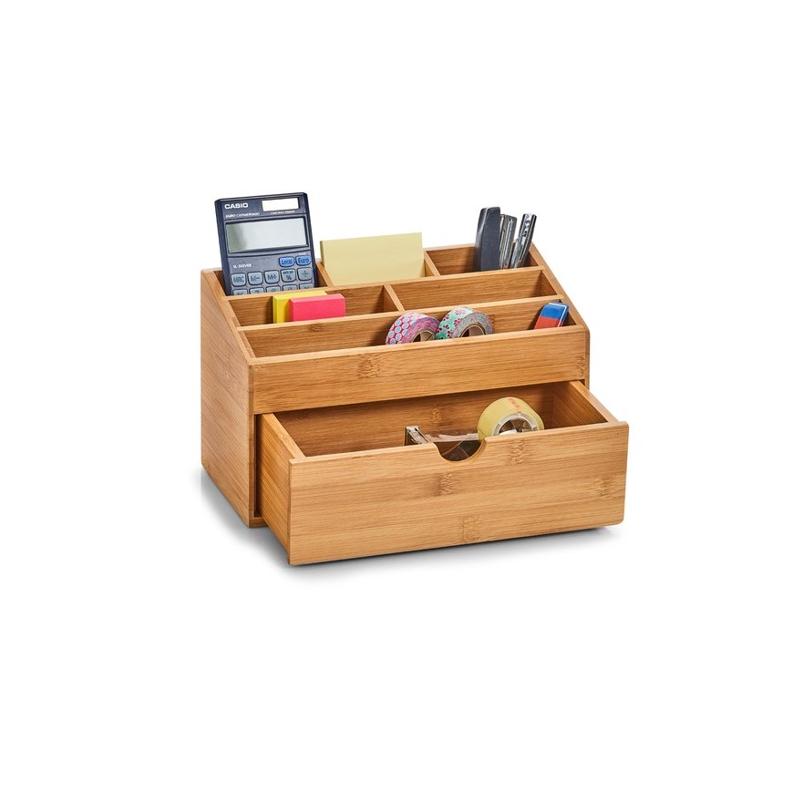Zeller Present 25386 stalčiaus dėklas kanceliarinėms priemonėms Bamboo Medis – 4