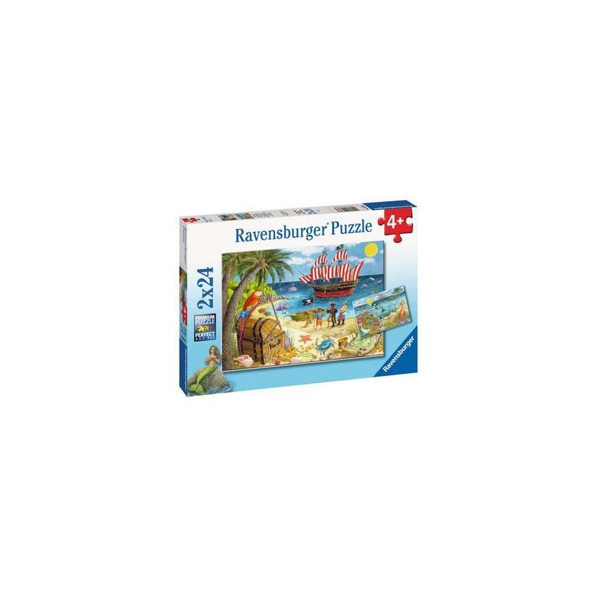 Ravensburger Pirates and Mermaids Pusle 24 tk Multifilmid – 4
