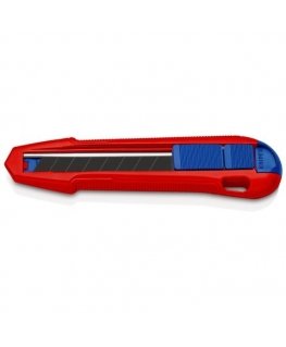 Knipex CutiX® Melns, Zils, Sarkans Nazis ar nolaužamu asmeni