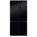 Electrolux ELT9VE52M0 side-by-side-jääkaappipakastin Vapaasti seisova 522 L E musta