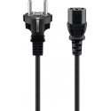 Goobay 96037 maitinimo kabelis Juoda 5 m F tipo maitinimo kištukas IEC C13 Goobay 96037 maitinimo kabelis Juoda 5 m F tipo maitinimo kištukas IEC C13