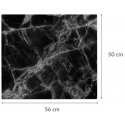 Lasi suojalevy MARBLE Black liesille — iso, ZELLER Lasi suojalevy MARBLE Black liesille — iso, ZELLER