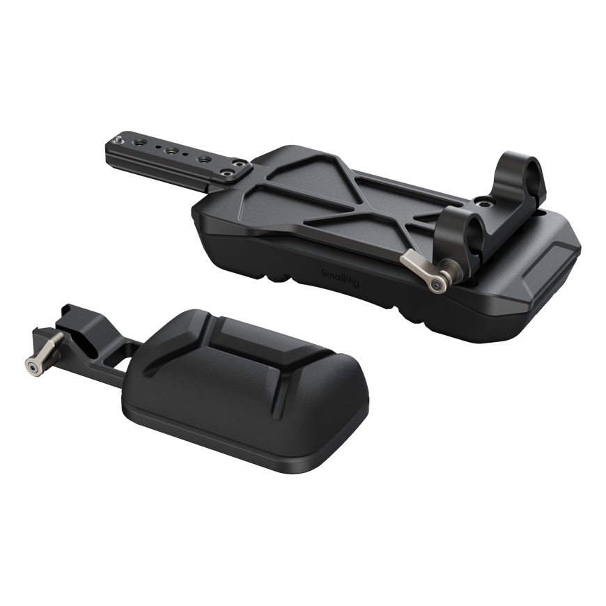 SmallRig 5153 Universal Shoulder Pad with 15mm Dual Rod Clamp – 3
