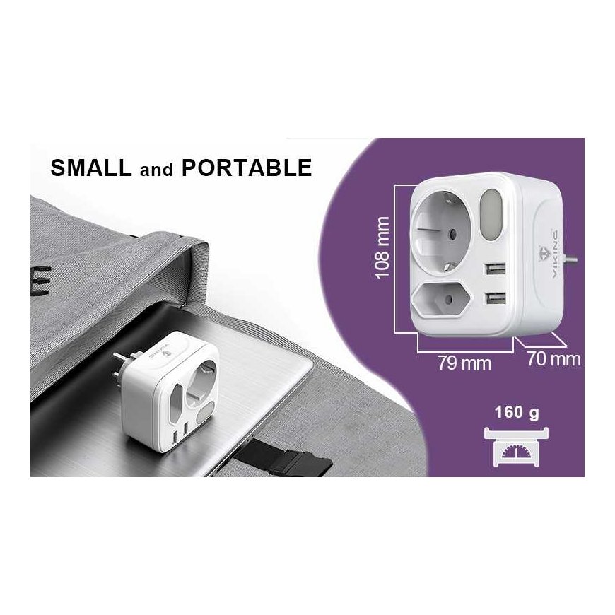 Viking Technology Viking AC22 power adapter – 5