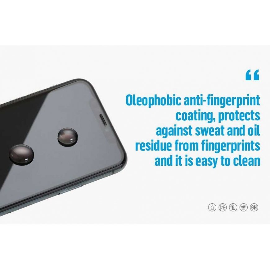 5D tempered glass Mr. Monkey Glass – for Samsung Galaxy A36 5G black (Strong Lite) – 4