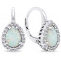 Brilio Silver Brilio Silver Charming silver earrings with synthetic opals EA636W Brilio Silver Brilio Silver Charming silver earrings with synthetic opals EA636W
