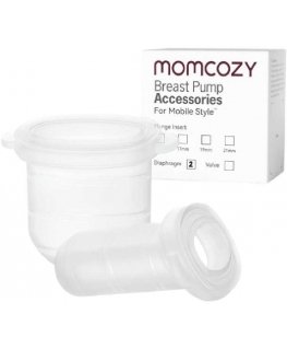 MOMCOZY M6 SILIKONIMEMBRAANI IMETTÄMISEEN, 2 KPL.