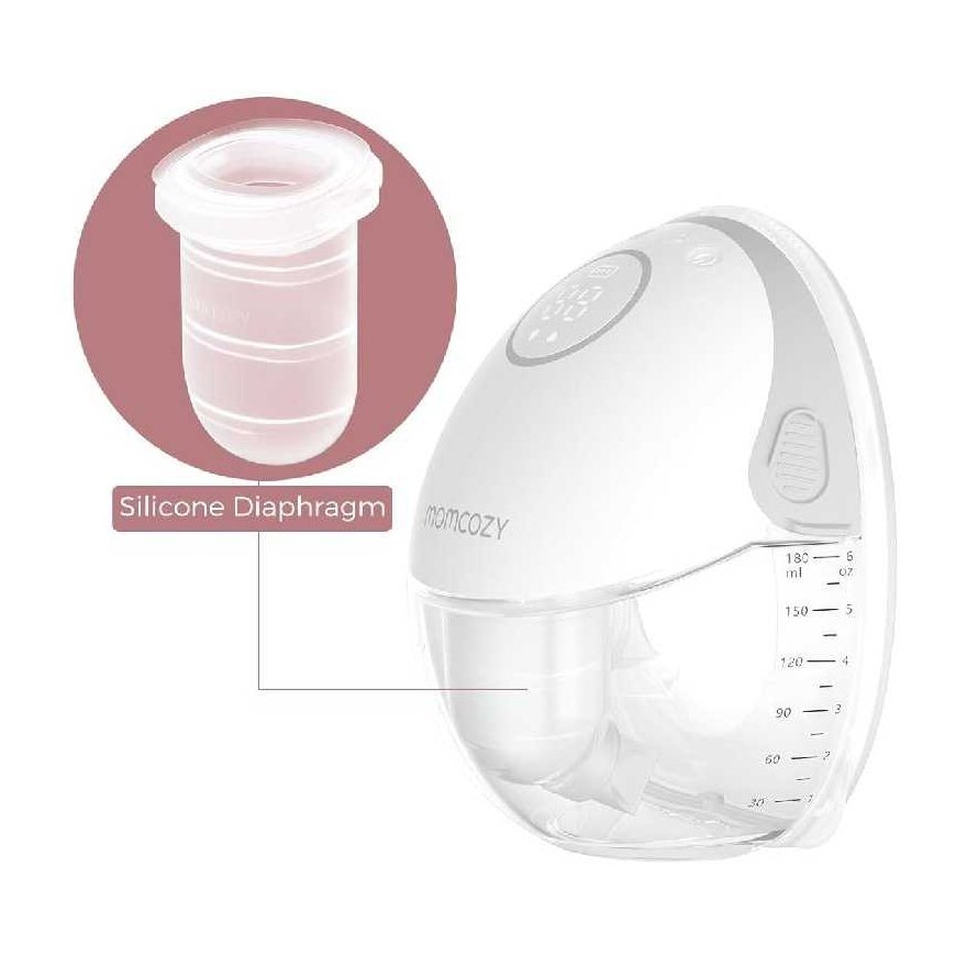 MOMCOZY M6 SILICONE MEMBRANE FOR BREASTFEEDING, 2 PCS. – 3