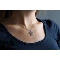 Beneto Timeless silver pendant Angel AGH234 Beneto Timeless silver pendant Angel AGH234