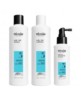 Nioxin System 3 - Kit - Treatment for Colored Hair with Mild Thinning 3 U