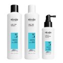 Nioxin System 3 - Kit - Treatment for Colored Hair with Mild Thinning 3 U