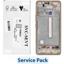 „ServicePack“ LCD ekranas SAMSUNG A53 5G A536B GH82-28024D Gold „ServicePack“ LCD ekranas SAMSUNG A53 5G A536B GH82-28024D Gold
