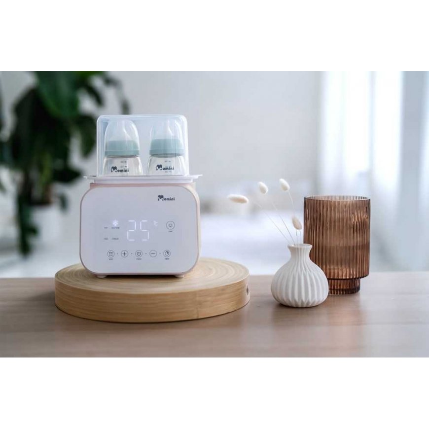 Toothbrush Momini Steriliser and bottle warmer 3in1 WarmPureDuo – 5