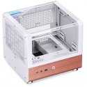 Jonsbo TK-0 PC Gehäuse, Mini-Tower, Mini-ITX, Tempered Glass, Holz - baltas Jonsbo TK-0 PC Gehäuse, Mini-Tower, Mini-ITX, Tempered Glass, Holz - baltas