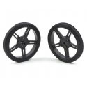 Pololu wheels 60x8mm black - 2 pieces Pololu wheels 60x8mm black - 2 pieces