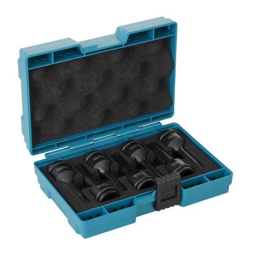 Impact driver bit set MAKITA Torx 1/2&apos&apos, 7pcs.