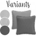 AmeliaHome Decorative pillowcase AH Silver 45x45*2 AmeliaHome Decorative pillowcase AH Silver 45x45*2