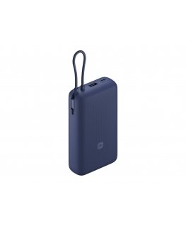 Guess PU Grained Triangle Logo MagSafe Powerbank 5000mAh Blue
