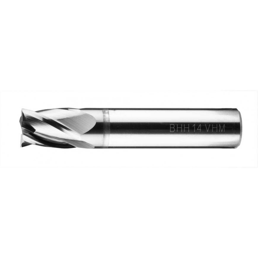 Baildon kovametallijyrsin DIN 6527 K FWP4K 12 mm, VHM TiAlN, Z4, 73-12 mm