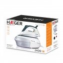 Haeger SS-24S.005A triikraud Aurutriikraud Roostevabast terasest tald 2400 W Must, Valge Haeger SS-24S.005A triikraud Aurutriikraud Roostevabast terasest tald 2400 W Must, Valge