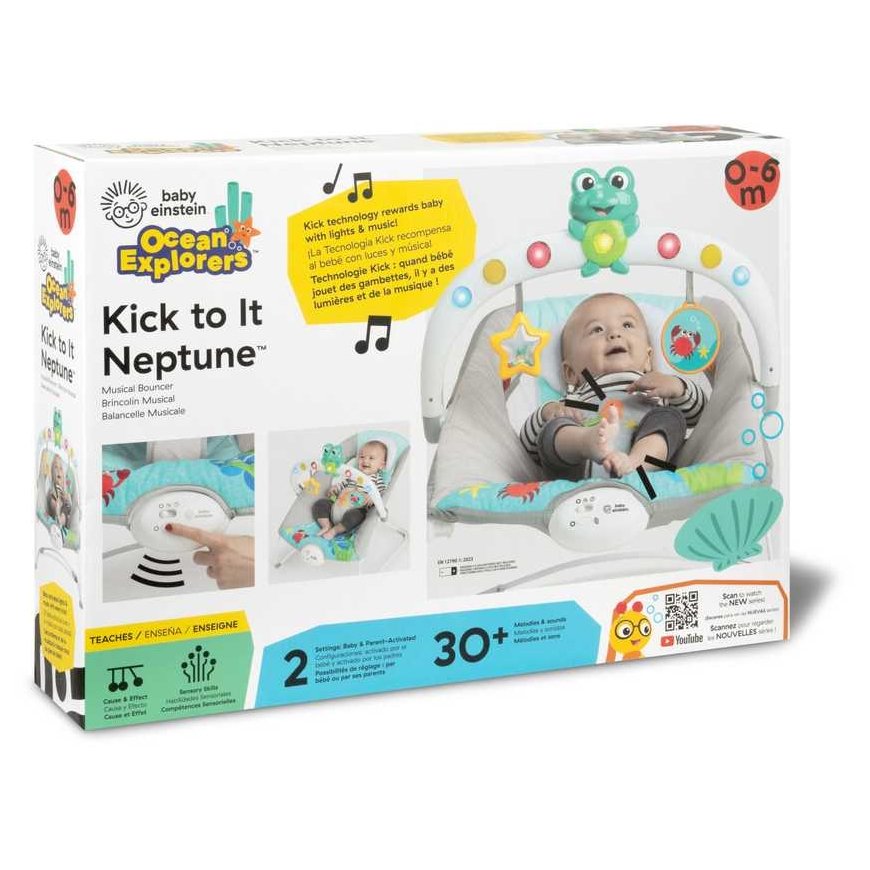BABY EINSTEIN playpen KICK TO IT Neptune, 0 - 6 months, Blue, 13102 – 4