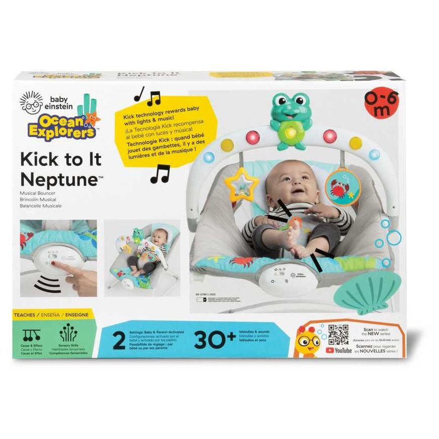 BABY EINSTEIN playpen KICK TO IT Neptune, 0 - 6 months, Blue, 13102 – 5