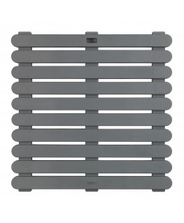 Platforma Wenko 22947100 Plastmasinis Vidus/Išorinis 55 x 55 cm Tamsiai pilka